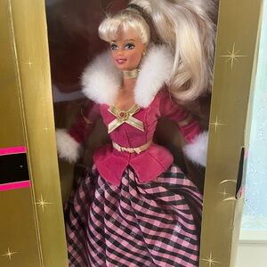 1996 Barbie winter Rhapsody Avon exclusive special edition 16353 NIB
